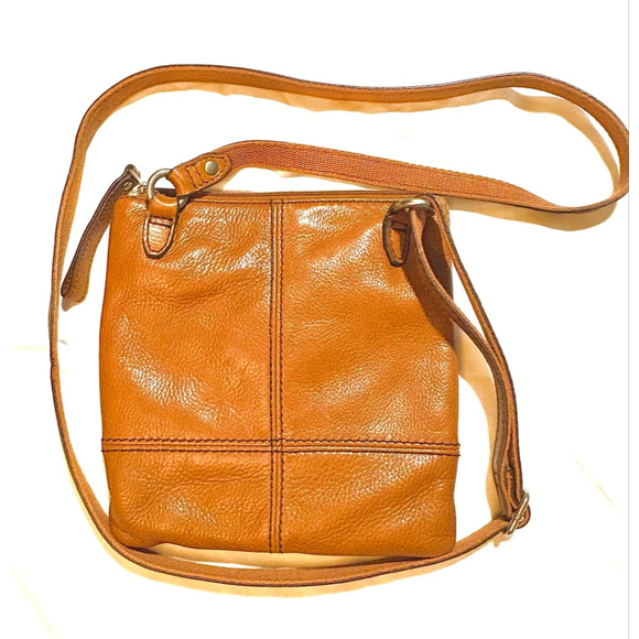 Fossil Leather Crossbody - Picture 3 of 10